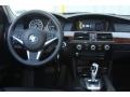 Black 2009 BMW 5 Series 550i Sedan Dashboard