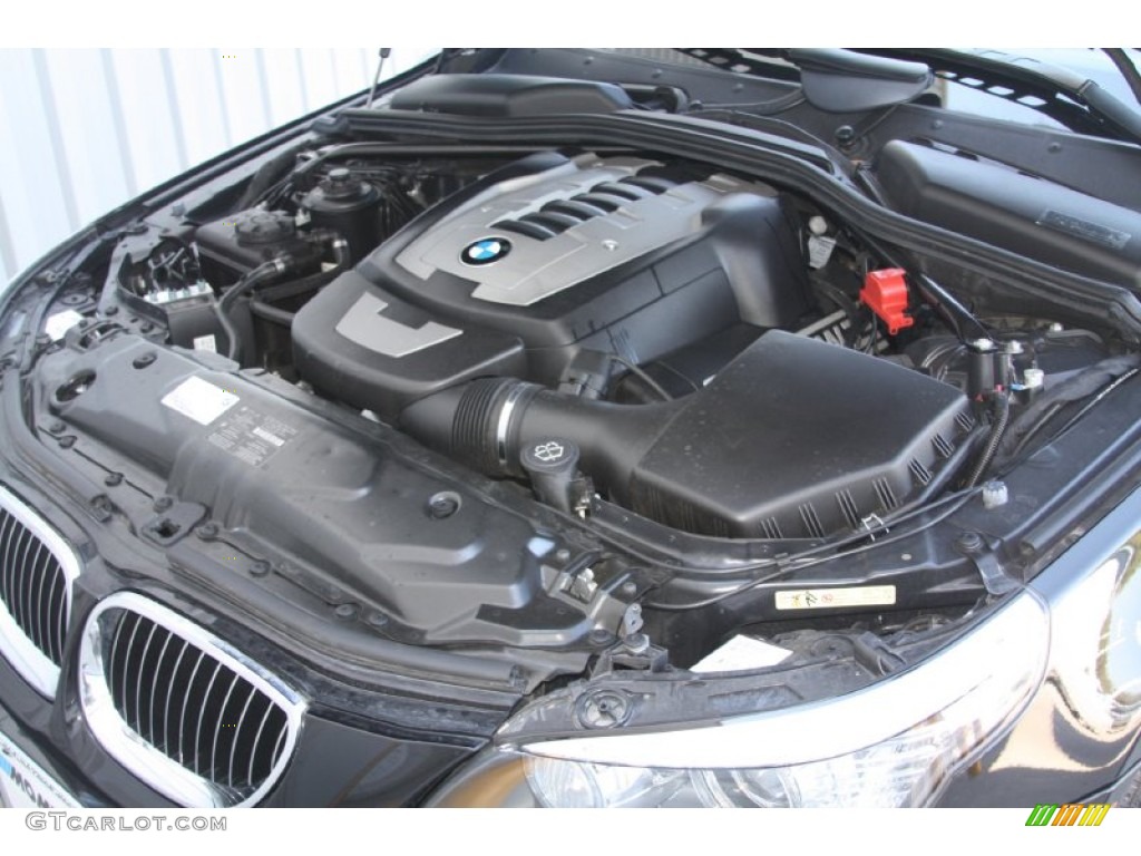 2009 BMW 5 Series 550i Sedan 4.8 Liter DOHC 32-Valve VVT V8 Engine Photo #54865774