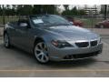 2007 Silver Grey Metallic BMW 6 Series 650i Convertible  photo #1