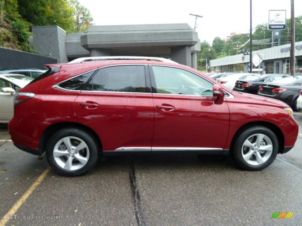 Matador Red Metallic 2012 Lexus RX 350 AWD Exterior Photo #54868477