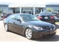 2005 Jet Black BMW 5 Series 545i Sedan  photo #1