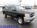 Black 2010 Chevrolet Silverado 2500HD LT Extended Cab 4x4