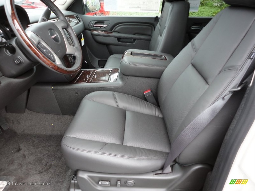 Ebony Interior 2012 GMC Yukon XL Denali AWD Photo #54869824