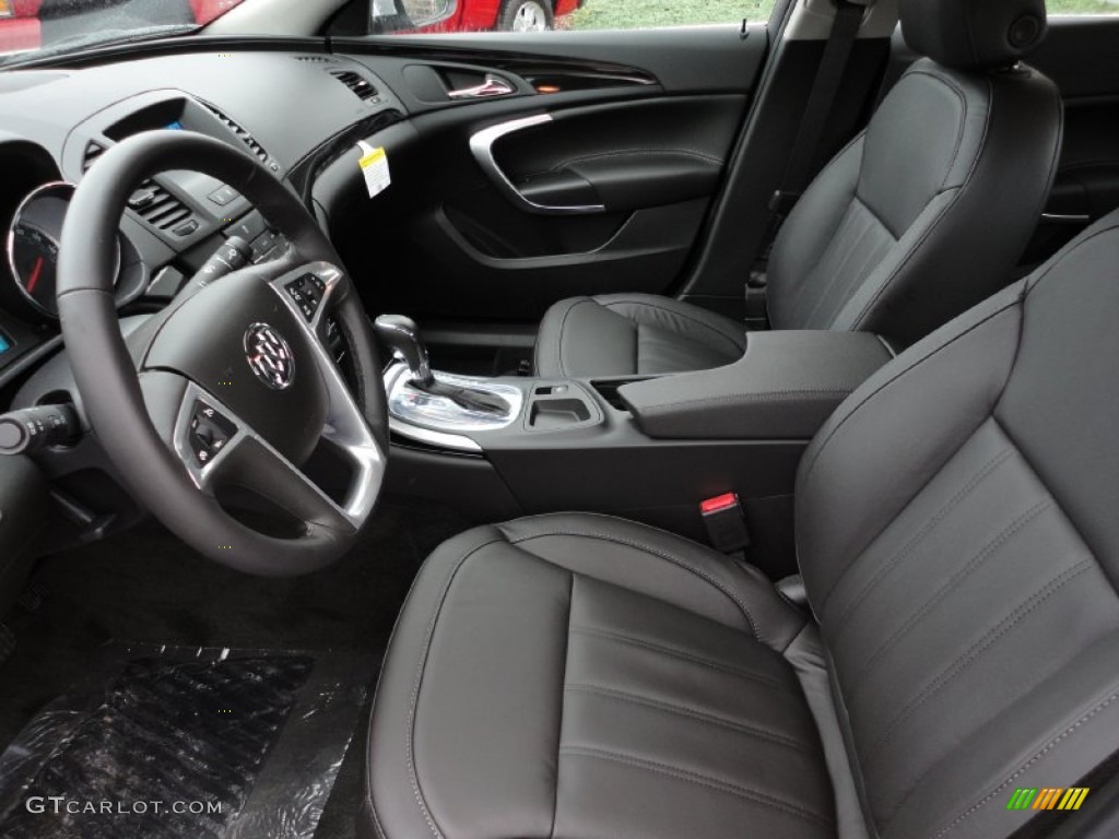 Ebony Interior 2011 Buick Regal CXL Photo #54870565