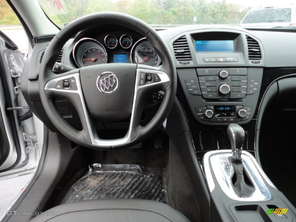 2011 Buick Regal CXL Ebony Dashboard Photo #54870575