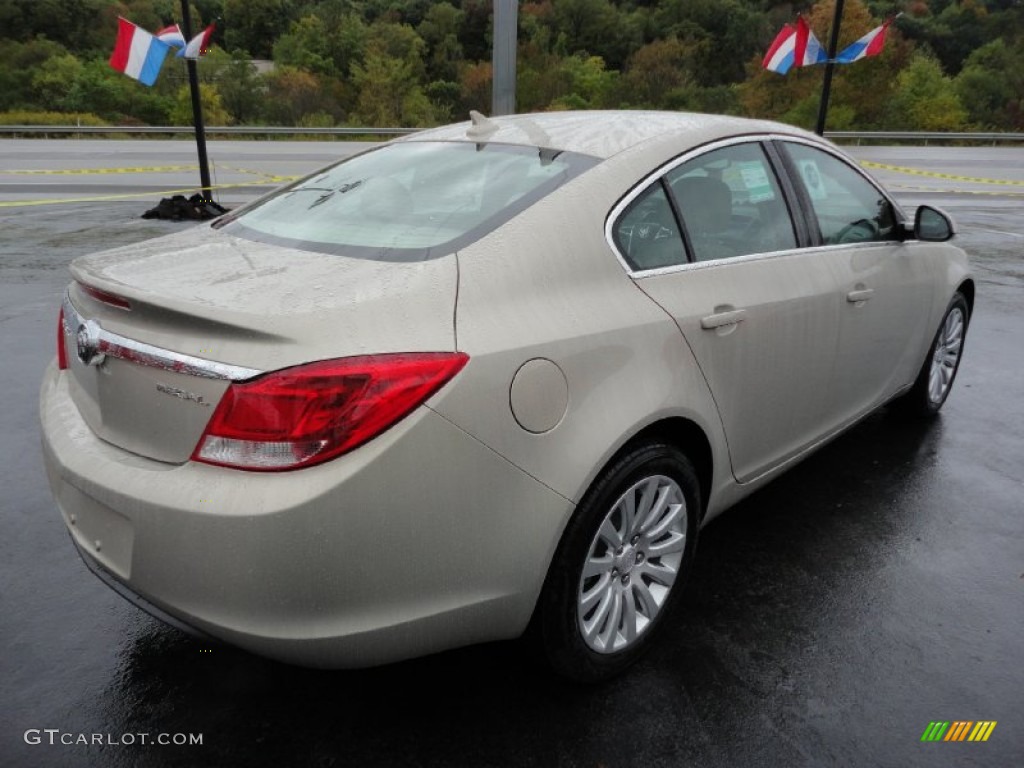 Gold Mist Metallic 2012 Buick Regal Standard Regal Model Exterior Photo #54870703