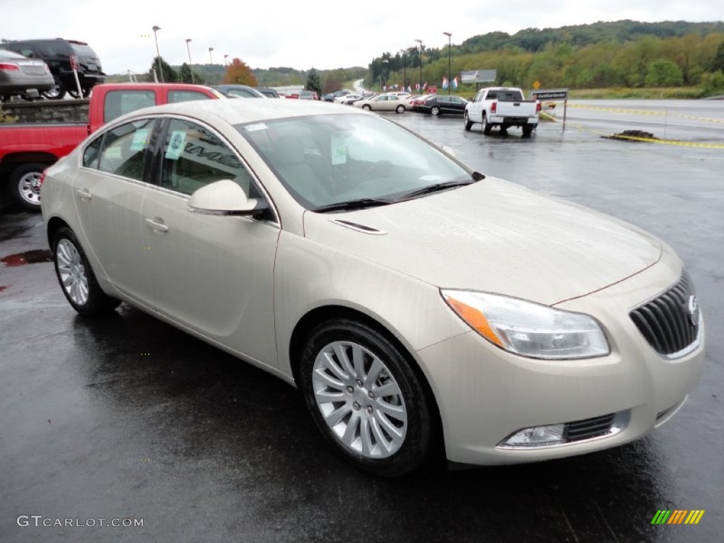 Gold Mist Metallic 2012 Buick Regal Standard Regal Model Exterior Photo #54870721
