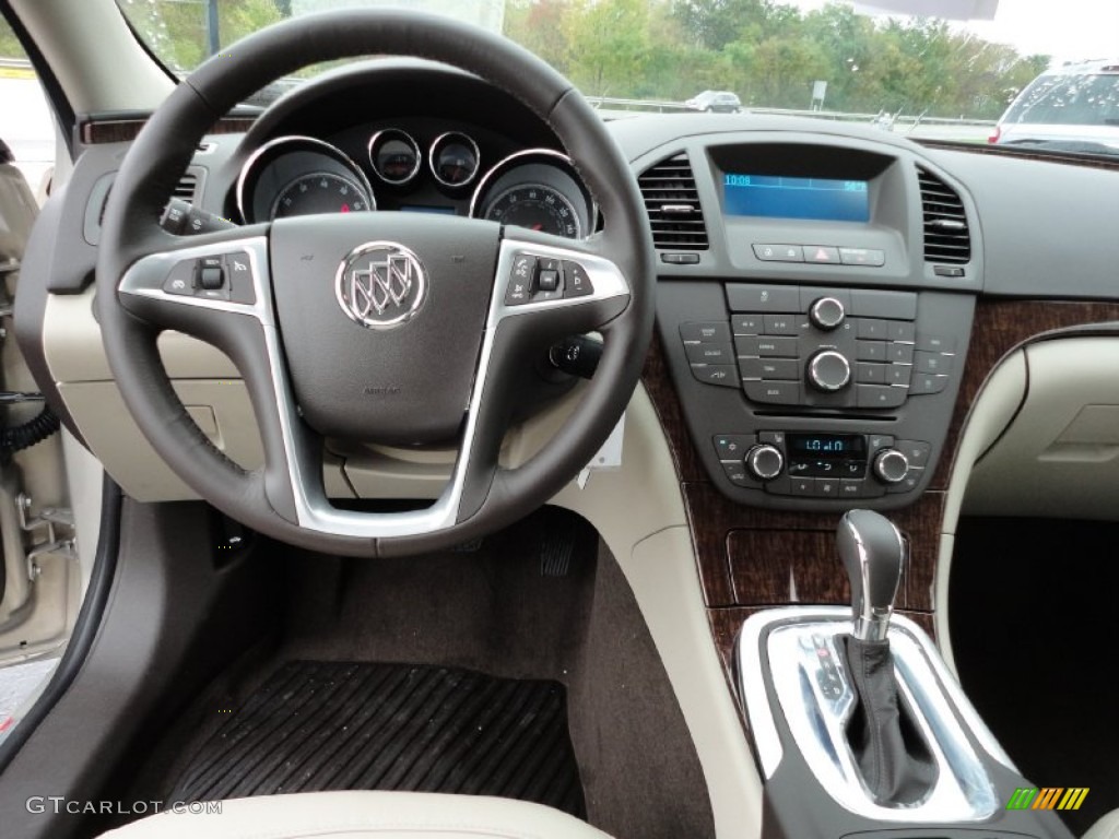 2012 Buick Regal Standard Regal Model Cashmere Dashboard Photo #54870760
