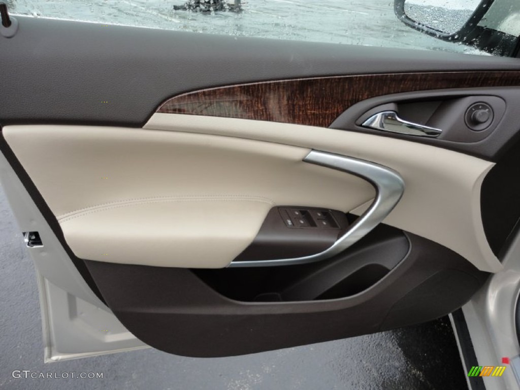 2012 Buick Regal Standard Regal Model Cashmere Door Panel Photo #54870769