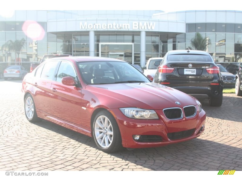 Crimson Red BMW 3 Series