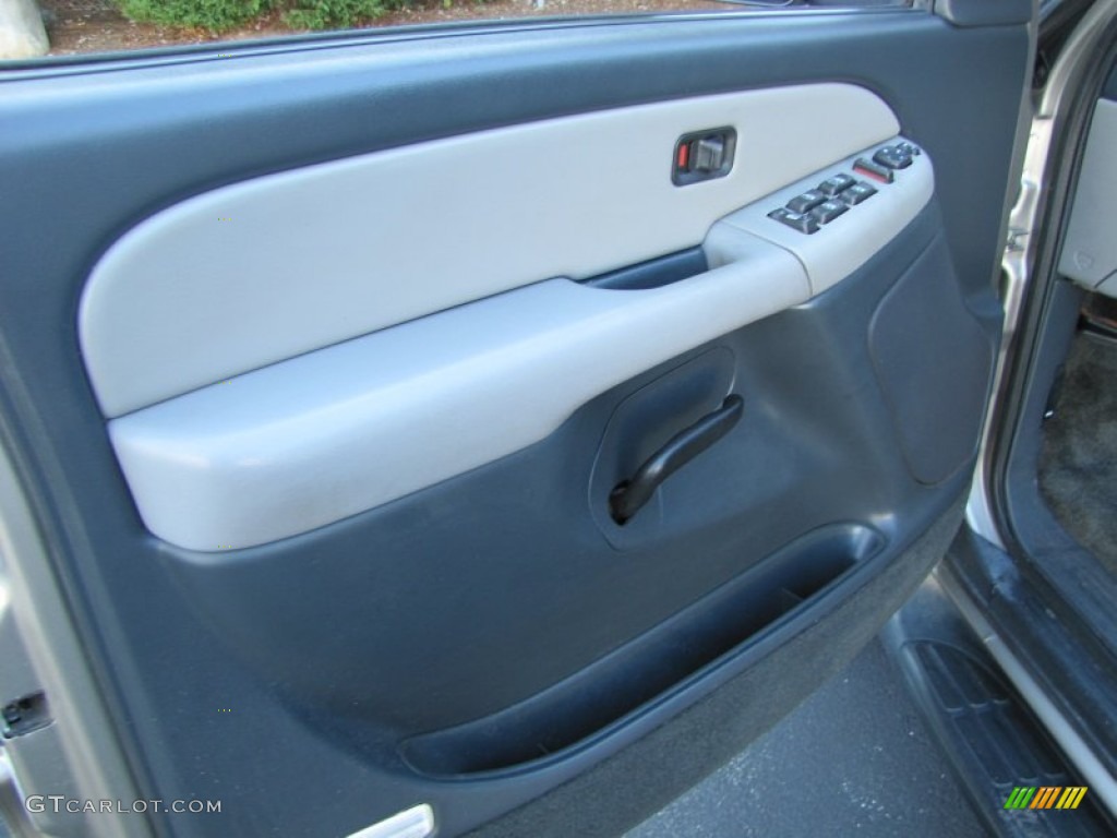 2001 Yukon XL SLT 4x4 - Pewter Metallic / Neutral Tan/Shale photo #7