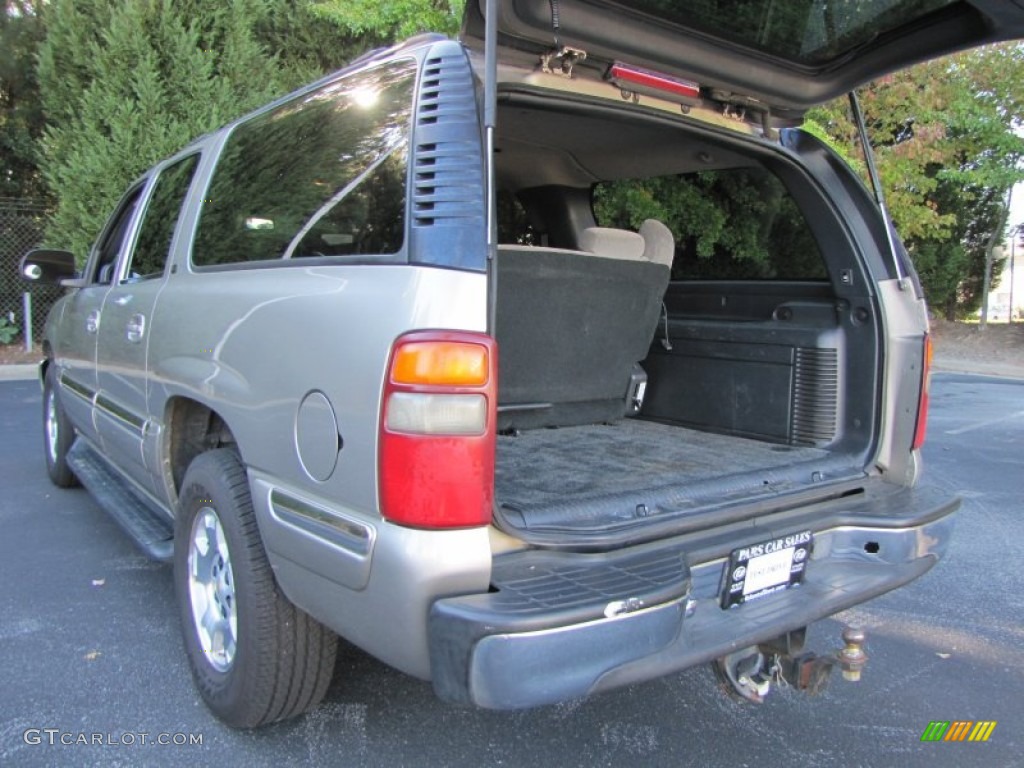 2001 Yukon XL SLT 4x4 - Pewter Metallic / Neutral Tan/Shale photo #10
