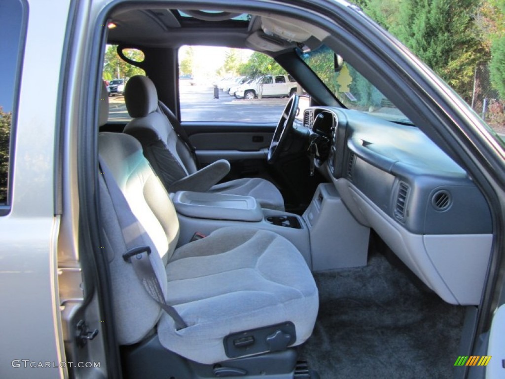 2001 Yukon XL SLT 4x4 - Pewter Metallic / Neutral Tan/Shale photo #11