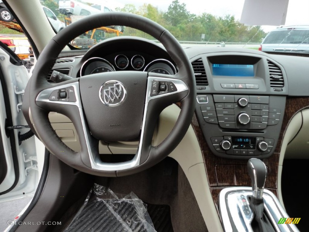 2012 Buick Regal Standard Regal Model Cashmere Dashboard Photo #54870949