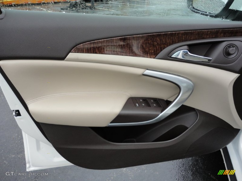 2012 Buick Regal Standard Regal Model Cashmere Door Panel Photo #54870958