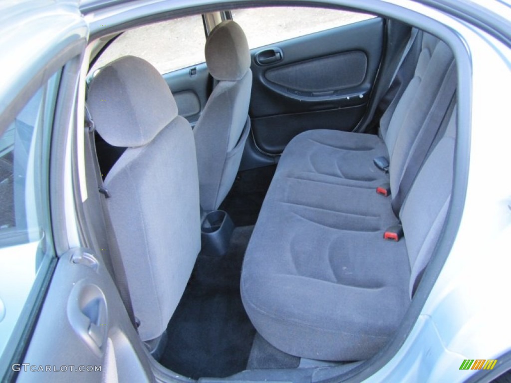 Dark Slate Gray Interior 2002 Chrysler Sebring LX Sedan Photo #54871054