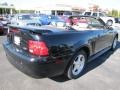 2004 Black Ford Mustang V6 Convertible  photo #3