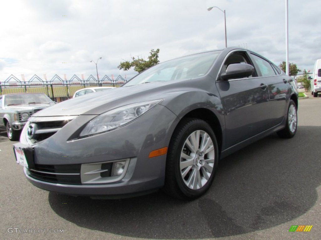 2010 MAZDA6 i Touring Sedan - Comet Gray Mica / Black photo #1