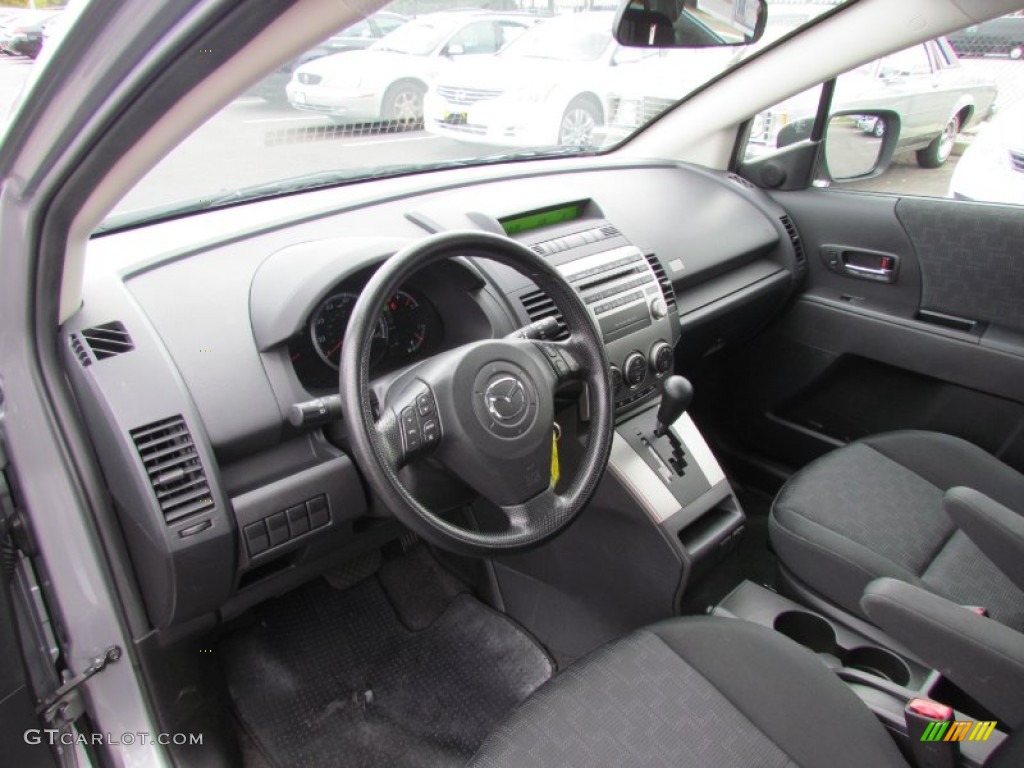 Black Interior 2010 Mazda MAZDA5 Sport Photo #54873070