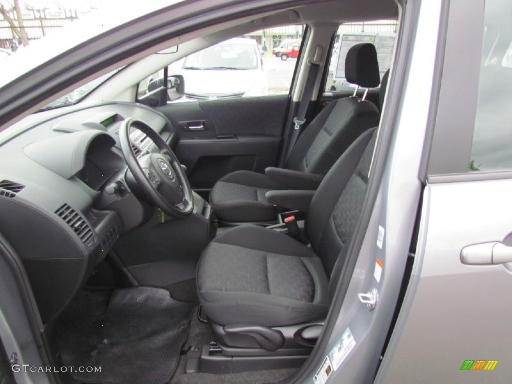 Black Interior 2010 Mazda MAZDA5 Sport Photo #54873079