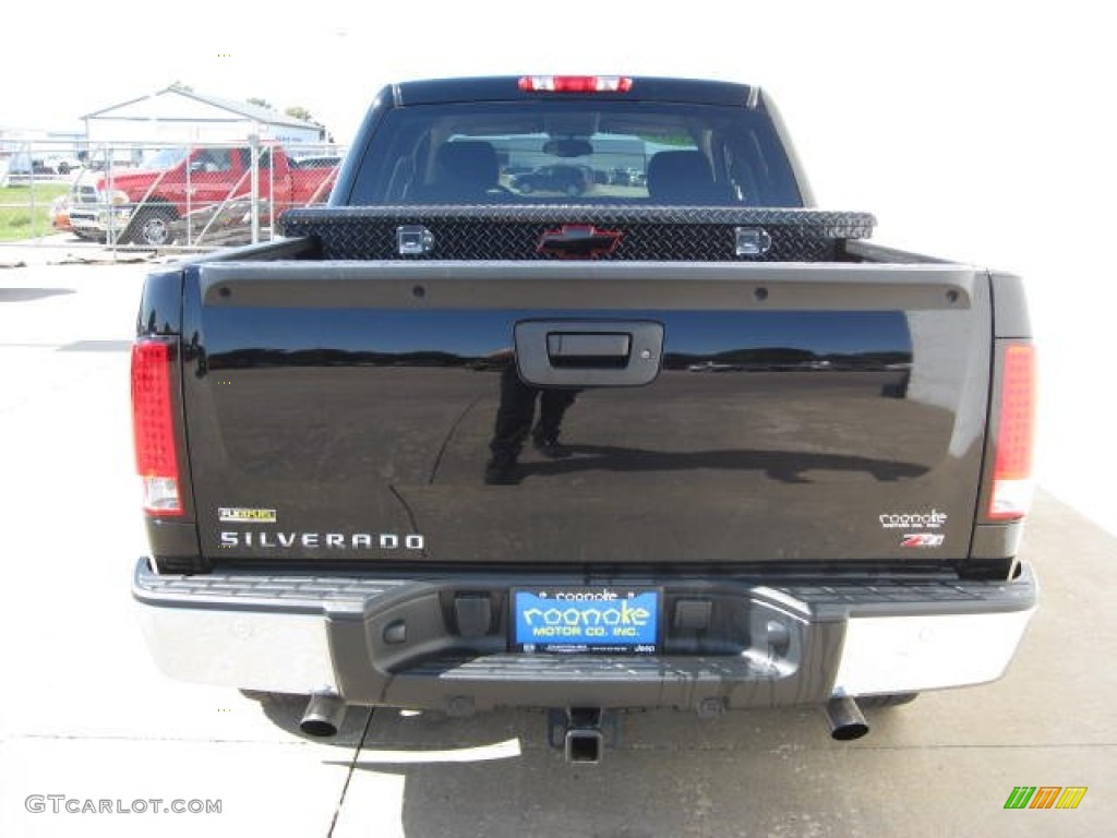 2009 Silverado 1500 LT Z71 Crew Cab 4x4 - Black / Ebony photo #6