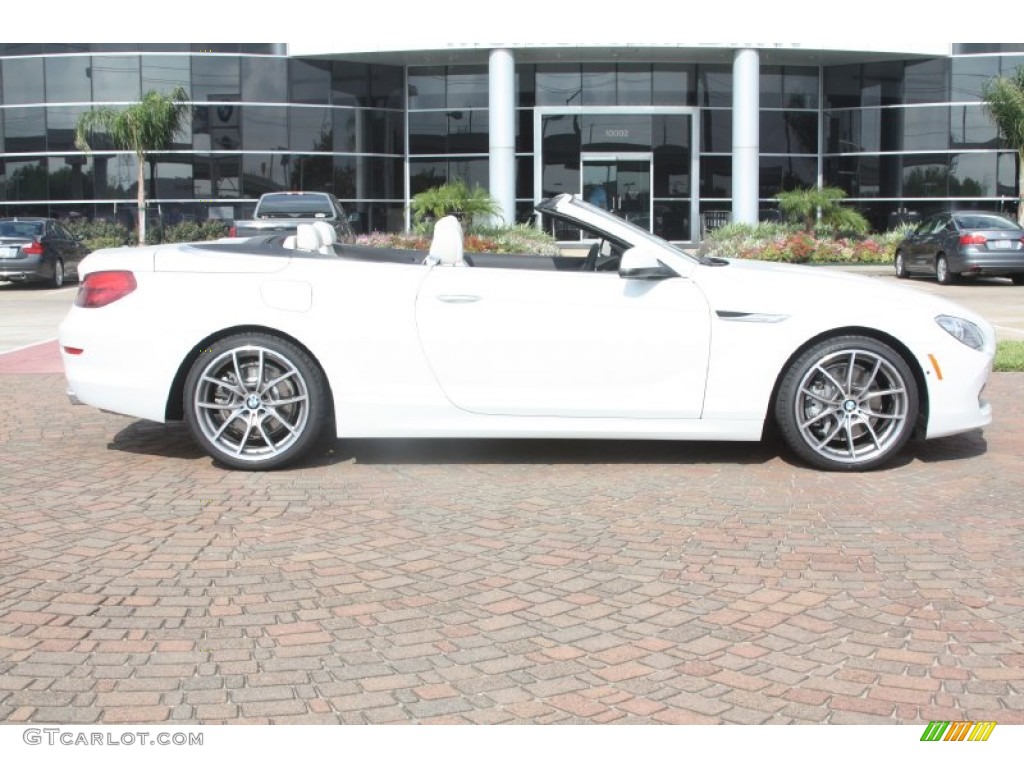 Alpine White 2012 BMW 6 Series 650i Convertible Exterior Photo #54874258