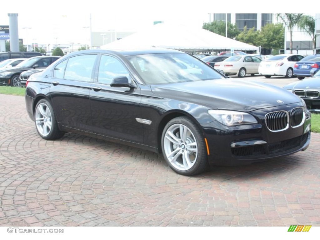 2012 7 Series 750Li Sedan - Carbon Black Metallic / Black photo #4