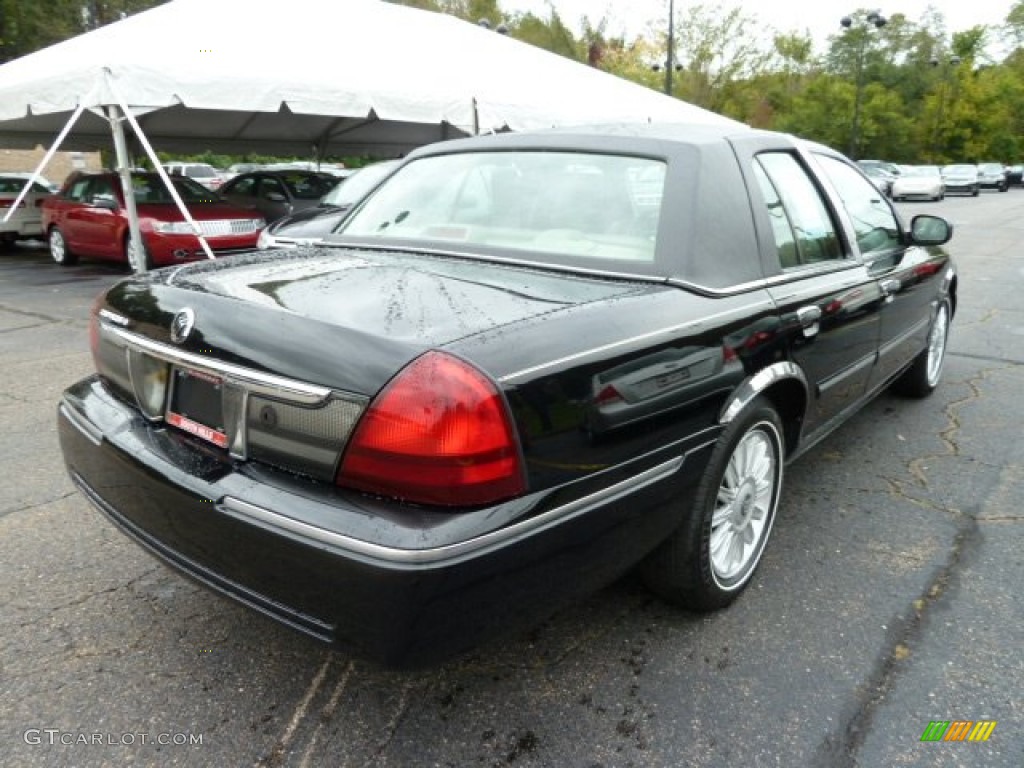 2011 Grand Marquis LS Ultimate Edition - Black / Medium Light Stone photo #4