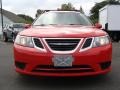 2008 Laser Red Saab 9-3 2.0T SportCombi Wagon  photo #2