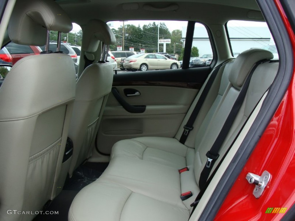 Parchment Interior 2008 Saab 9-3 2.0T SportCombi Wagon Photo #54875542