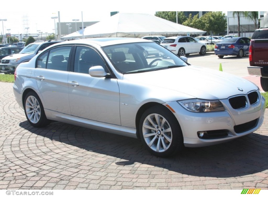 2011 3 Series 328i Sedan - Titanium Silver Metallic / Black Dakota Leather photo #4