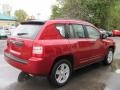 2008 Inferno Red Crystal Pearl Jeep Compass Sport 4x4  photo #2