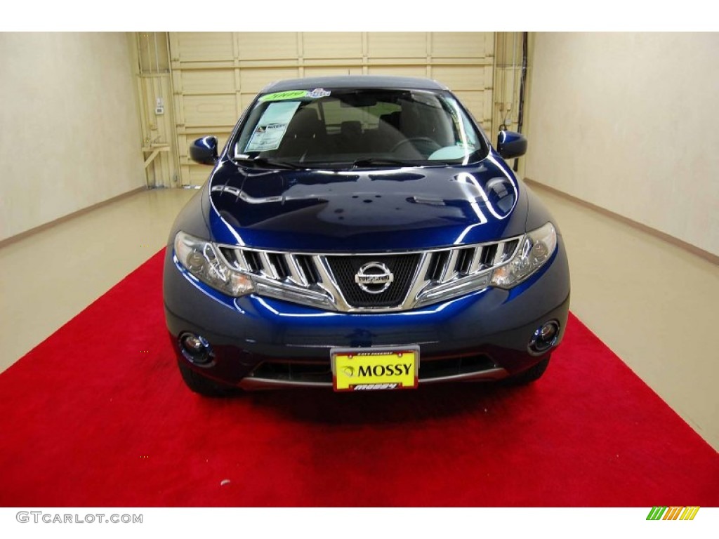 2009 Murano SL - Deep Sapphire Metallic / Black photo #2