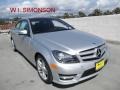 2012 Iridium Silver Metallic Mercedes-Benz C 350 Coupe  photo #1