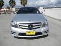 2012 Iridium Silver Metallic Mercedes-Benz C 350 Coupe  photo #2