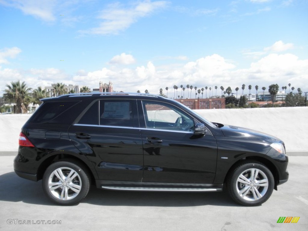 Black 2012 Mercedes-Benz ML 350 4Matic Exterior Photo #54877804