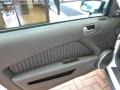 2012 Ford Mustang Charcoal Black/Red Recaro Sport Seats Interior Door Panel Photo