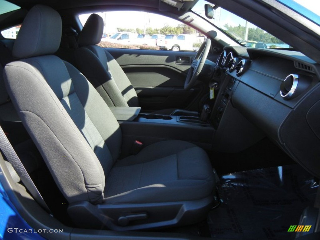 2007 Mustang V6 Premium Coupe - Vista Blue Metallic / Dark Charcoal photo #16