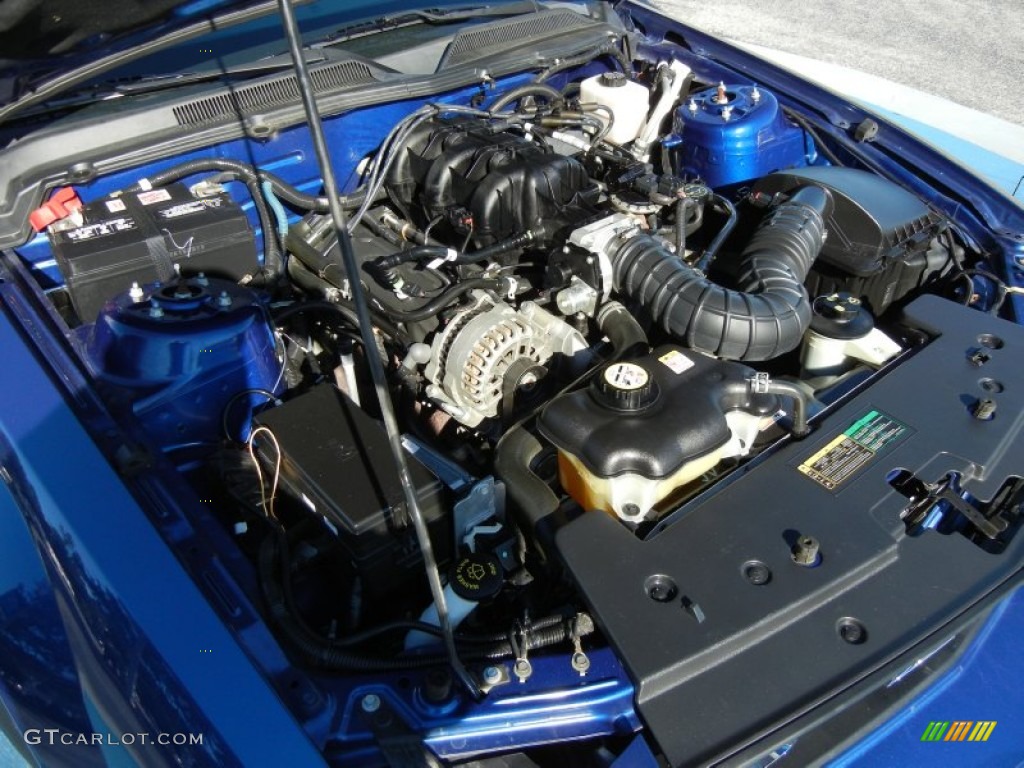 2007 Mustang V6 Premium Coupe - Vista Blue Metallic / Dark Charcoal photo #25