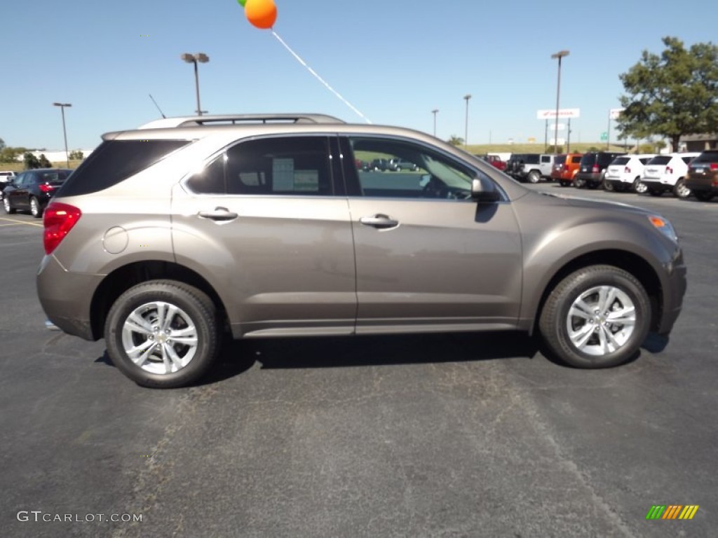 Mocha Steel Metallic 2012 Chevrolet Equinox LT AWD Exterior Photo #54879361