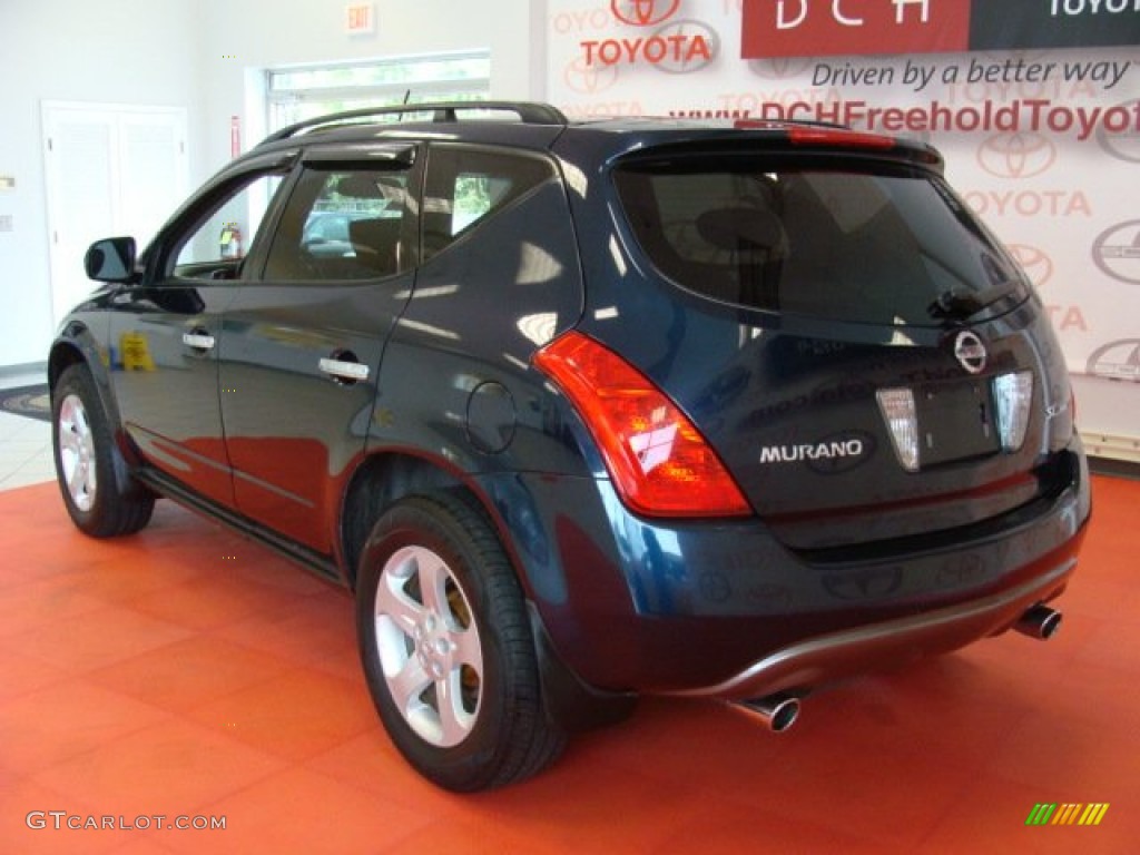 2004 Murano SL AWD - Midnight Blue Pearl / Charcoal photo #5