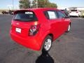 Inferno Orange Metallic 2012 Chevrolet Sonic LT Hatch Exterior