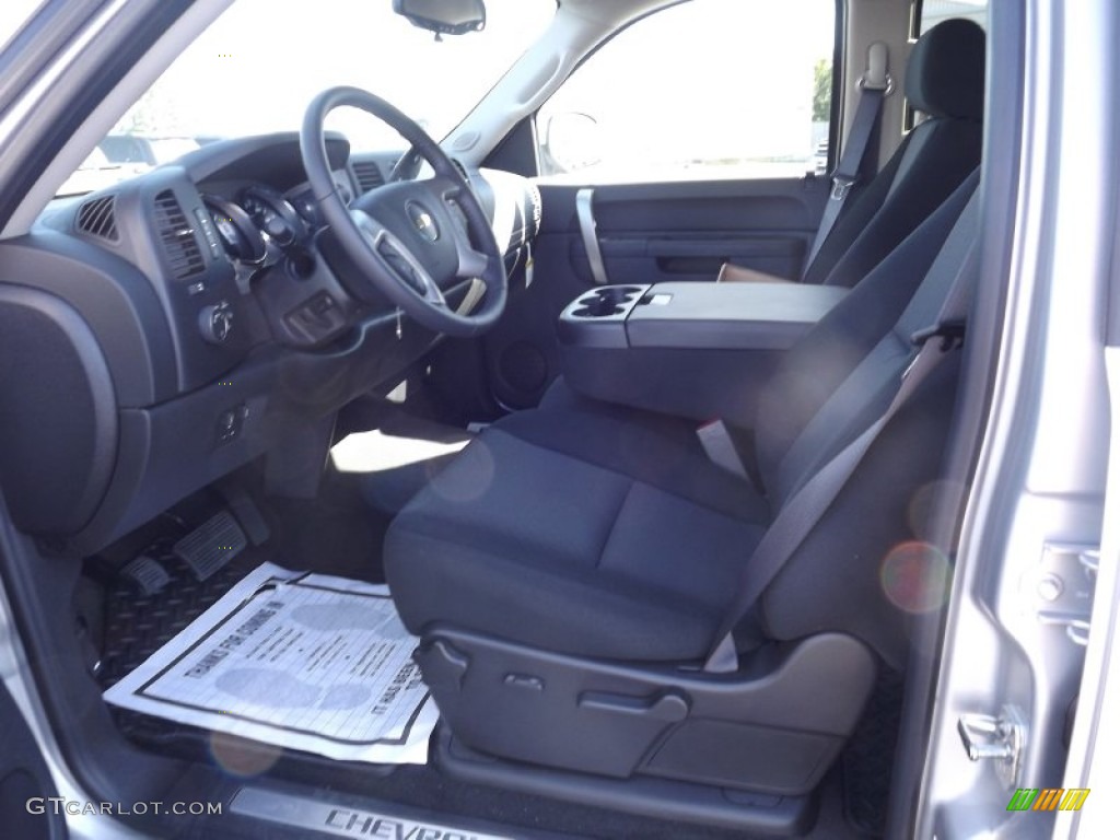2011 Silverado 1500 LT Crew Cab 4x4 - Sheer Silver Metallic / Ebony photo #11