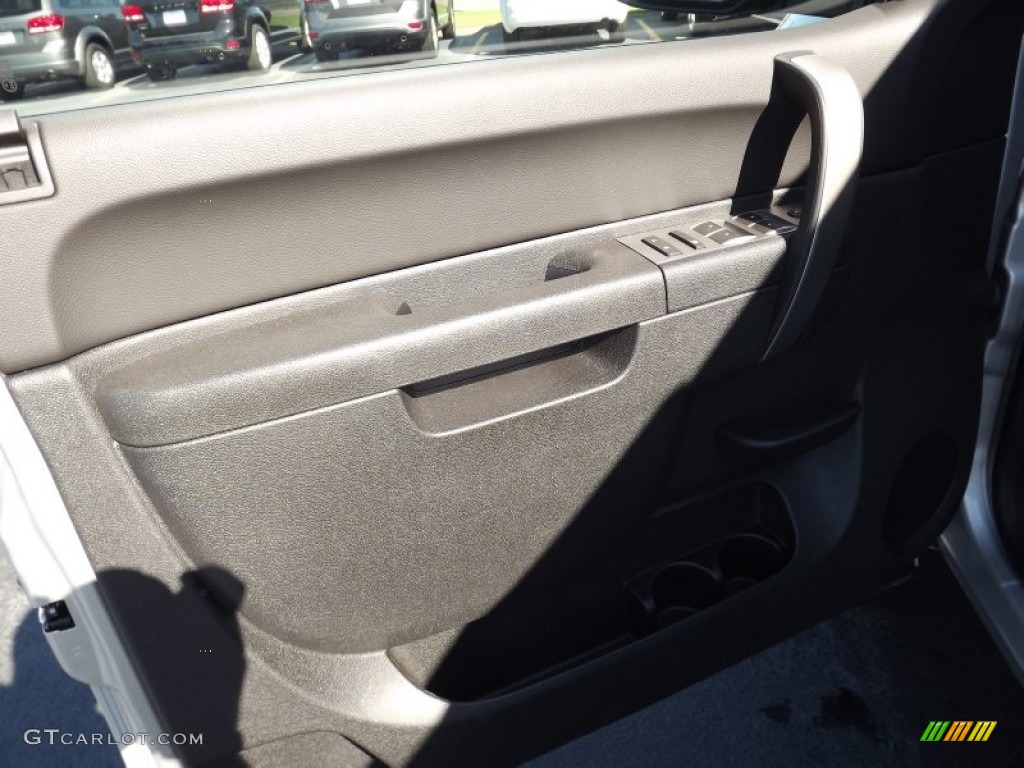 2011 Silverado 1500 LT Crew Cab 4x4 - Sheer Silver Metallic / Ebony photo #12