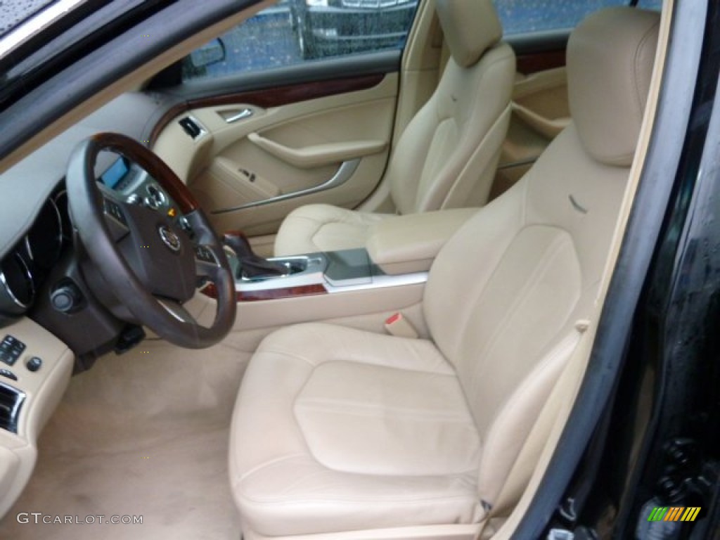 Cashmere/Cocoa Interior 2008 Cadillac CTS 4 AWD Sedan Photo #54880534