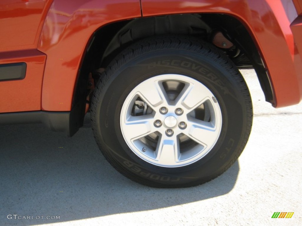 2009 Liberty Sport - Sunburst Orange Pearl / Dark Slate Gray photo #19