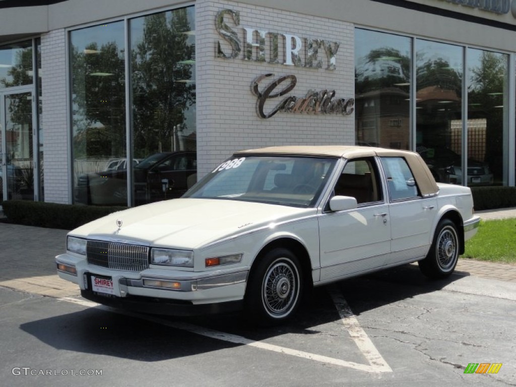 1988 SeVille  - White / Saddle photo #1