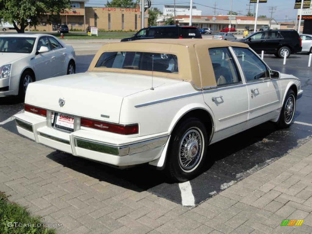 1988 SeVille  - White / Saddle photo #4