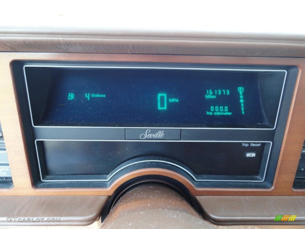 1988 Cadillac SeVille Standard SeVille Model Gauges Photo #54882702