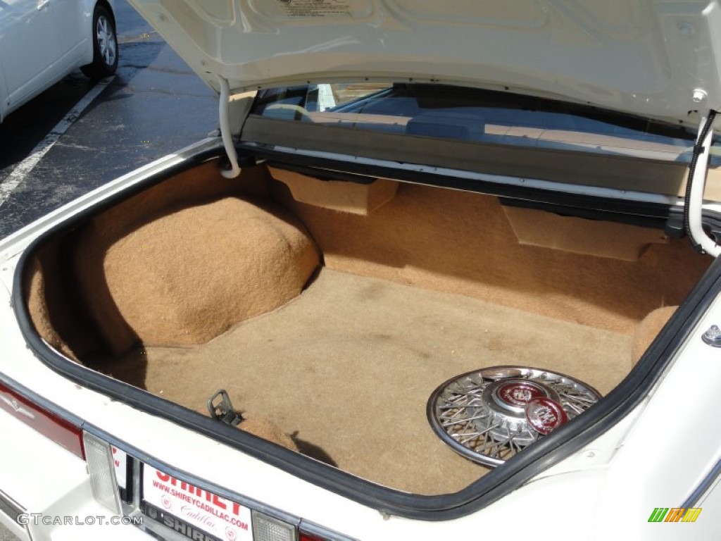 1988 Cadillac SeVille Standard SeVille Model Trunk Photos